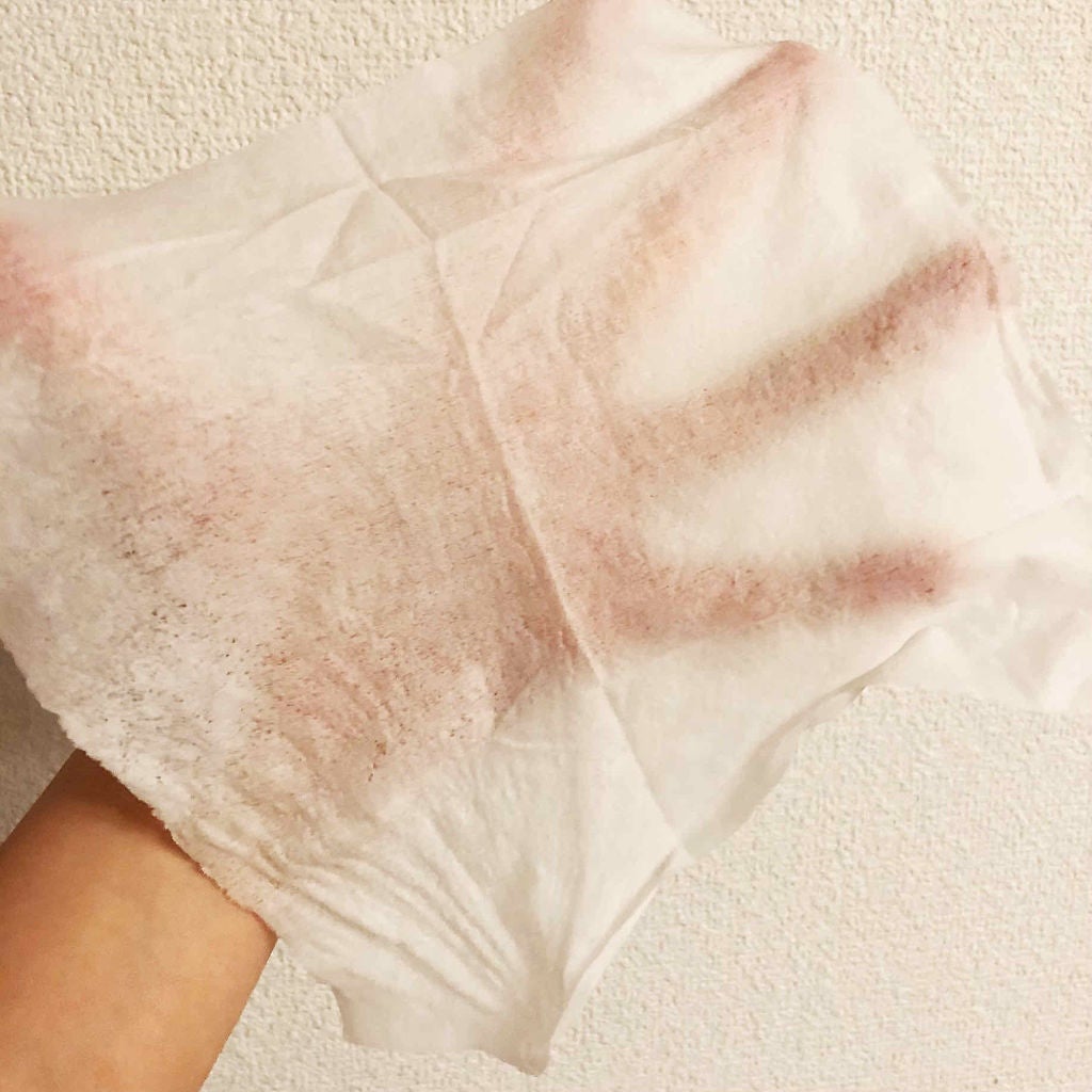 ミセラークレンジングシート ブライトアップ/ビフェスタ/クレンジングシートを使ったクチコミ(2枚目)