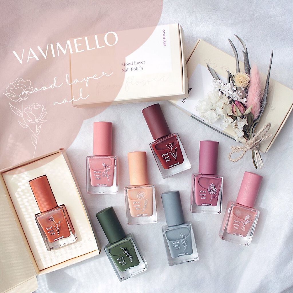ムードレイヤーネイル/VAVI MELLO/マニキュアを使ったクチコミ(1枚目)