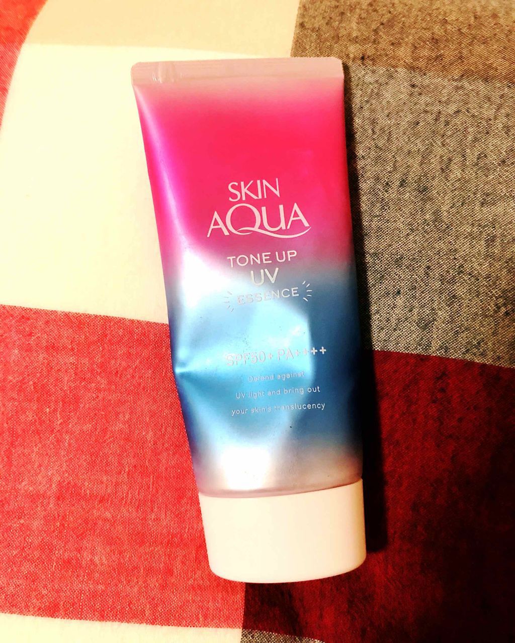 スキンアクア トーンアップUVエッセンス/スキンアクア/日焼け止めクリームを使ったクチコミ(1枚目)