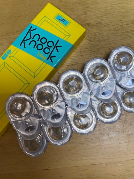 knock knock/SHOBIDO/カラーコンタクトレンズを使ったクチコミ(1枚目)
