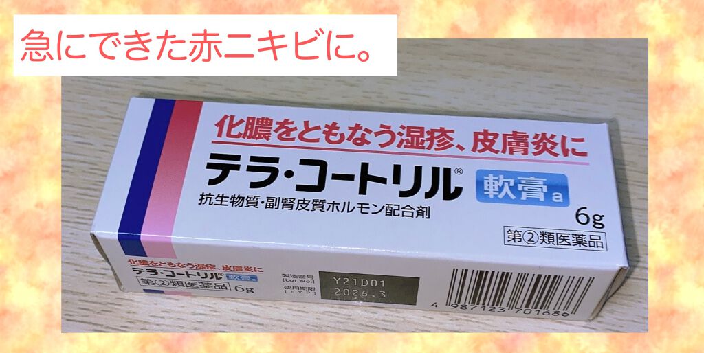 テラ・コートリル 軟膏(医薬品)/ジョンソン・エンド・ジョンソン/その他を使ったクチコミ（1枚目）