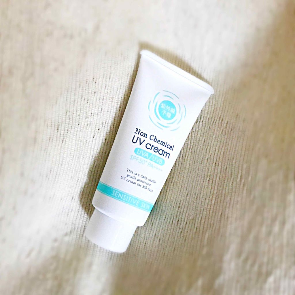 紫外線予報 ノンケミカル UV クリーム M/紫外線予報/日焼け止めクリームを使ったクチコミ（1枚目）