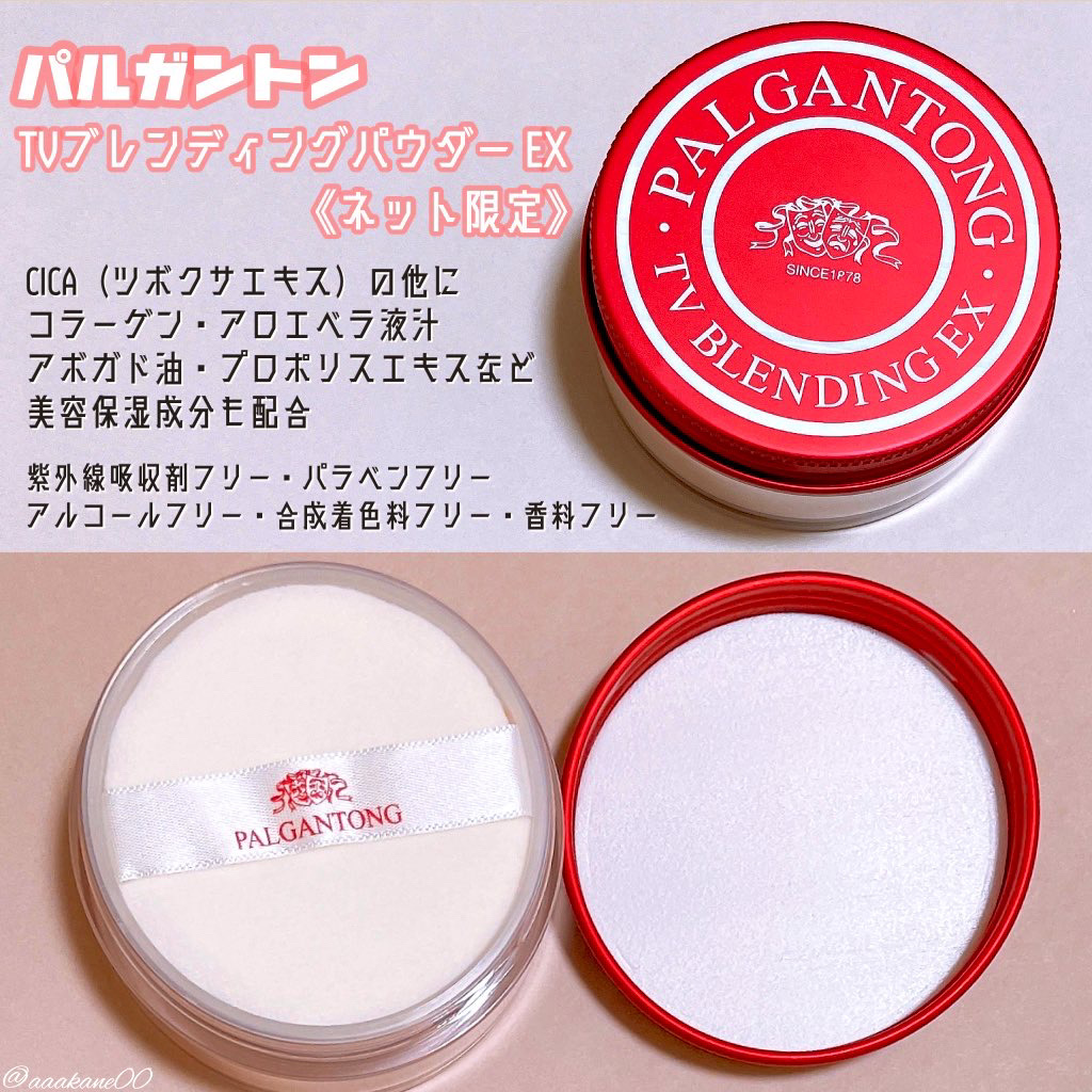 TVブレンディングパウダーEX/パルガントン/ルースパウダーを使ったクチコミ（1枚目）