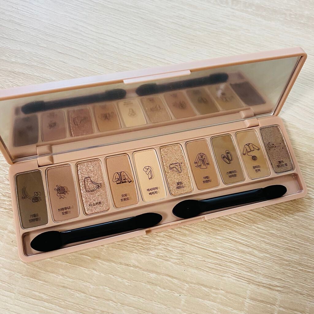 プレイカラー アイシャドウ/ETUDE/アイシャドウパレットを使ったクチコミ(2枚目)