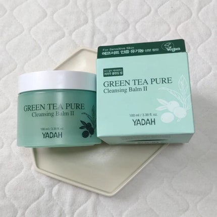 グリーンティーピュアクレンジングバームⅡ/YADAH/クレンジングバームを使ったクチコミ(2枚目)