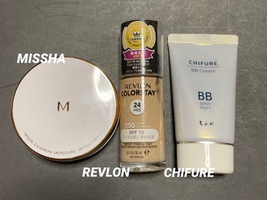 カラーステイ メイクアップ N 150 バフ/REVLON/リキッドファンデーションを使ったクチコミ（1枚目）