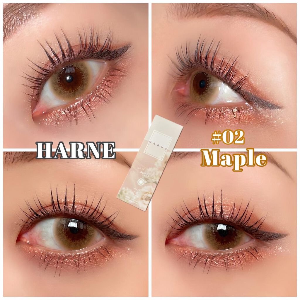 HARNE 1day/HARNE/ワンデー（１DAY）カラコンを使ったクチコミ（3枚目）