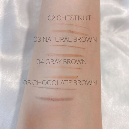 1.5mm極細アイブロウペンシル/MINSHZEE/アイブロウペンシルを使ったクチコミ(2枚目)