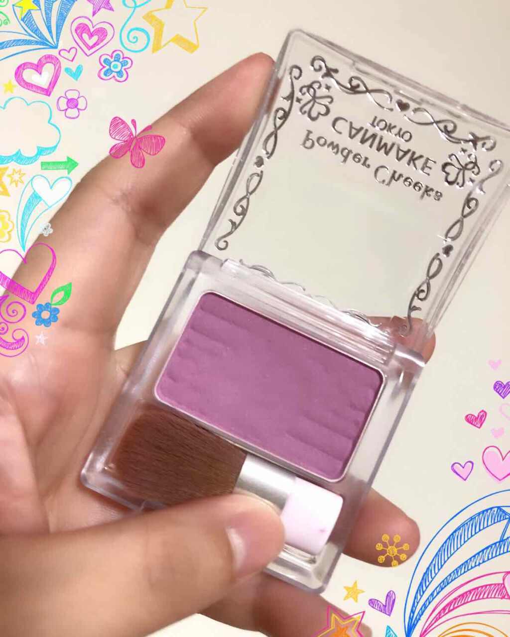 【旧品】パウダーチークス/キャンメイク/パウダーチークを使ったクチコミ(2枚目)