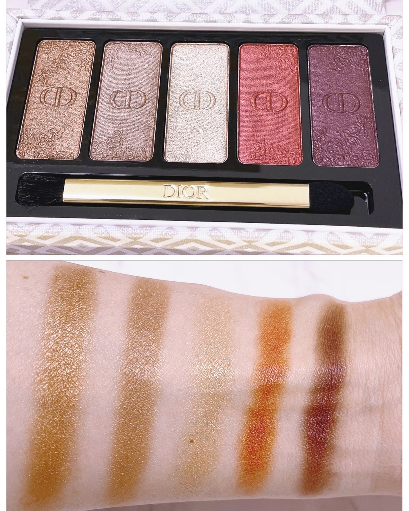 【旧】エクラン クチュール アイ パレット/Dior/マルチパレットを使ったクチコミ(2枚目)