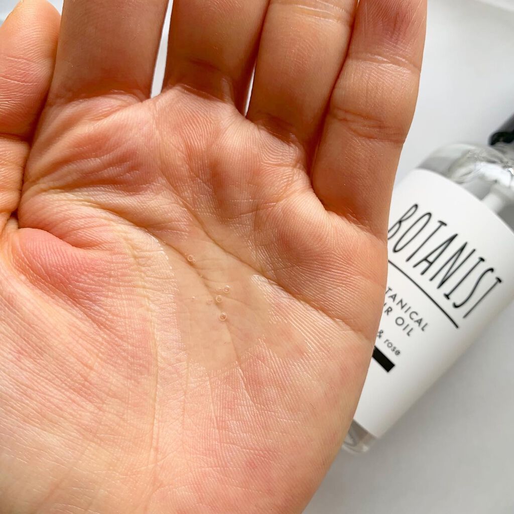 ボタニカルヘアオイル(モイスト)/BOTANIST/ヘアオイルを使ったクチコミ(3枚目)