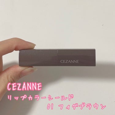 リップカラーシールド/CEZANNE/口紅を使ったクチコミ（2枚目）