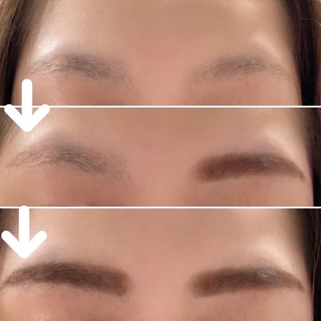 ブロウラッシュEX ウォーターストロング Wアイブロウ (ジェルペンシル&パウダー)/ブロウラッシュ/パウダーアイブロウを使ったクチコミ(3枚目)