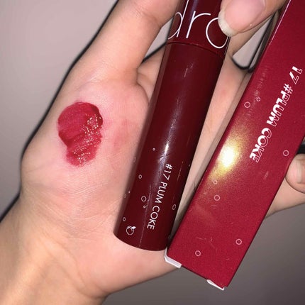 ジューシーラスティングティント/rom&nd/リップティントを使ったクチコミ(3枚目)