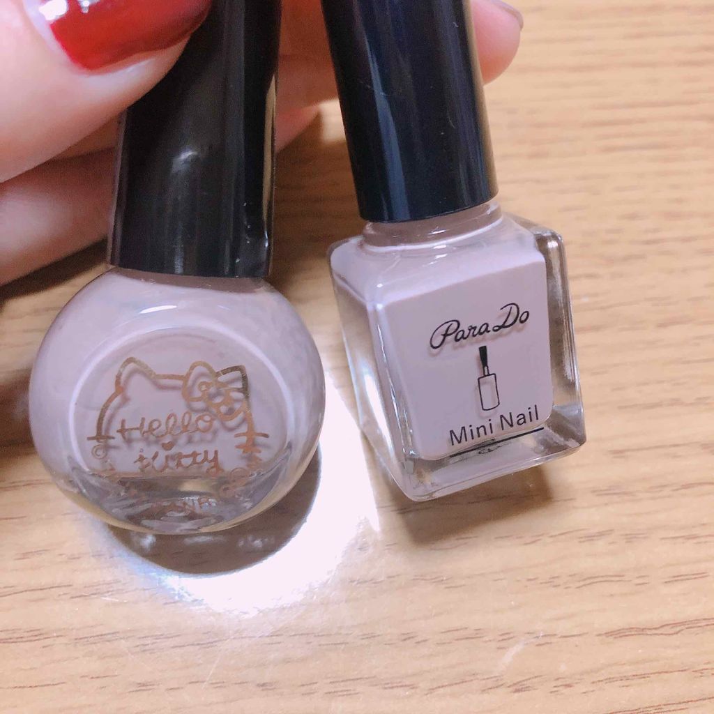 ミニネイル/パラドゥ/マニキュアを使ったクチコミ(2枚目)