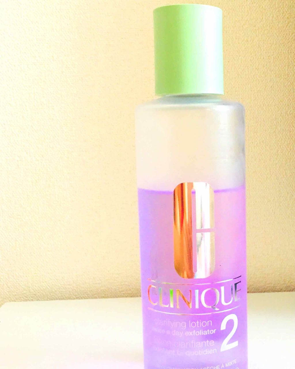 クラリファイング ローション 2/CLINIQUE/拭き取り化粧水を使ったクチコミ(1枚目)