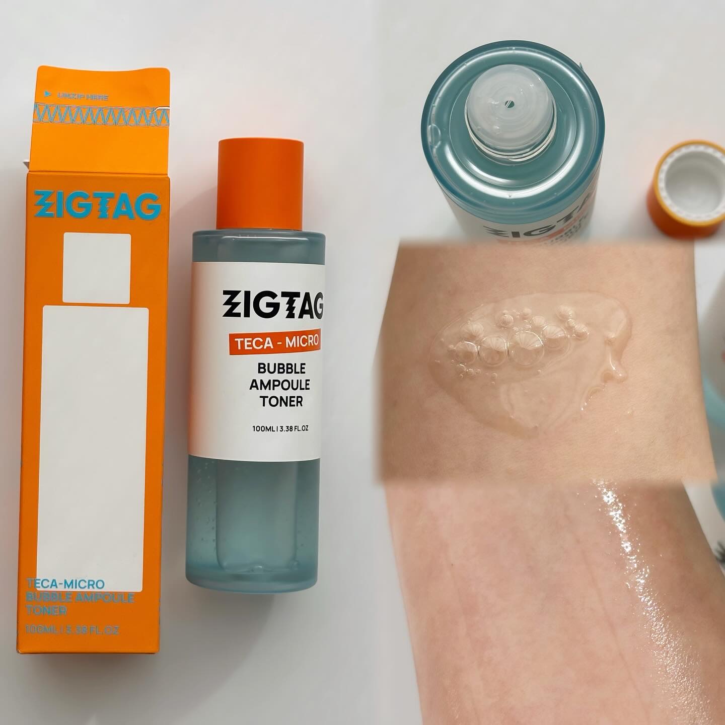 ビタミンC15%スーパーブラストアンプル/ZIGTAG/美容液を使ったクチコミ（2枚目）