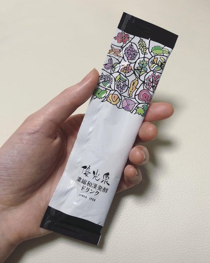 ポケット優光泉 濃縮和漢発酵ドリンク/優光泉/酵素ドリンクを使ったクチコミ(1枚目)