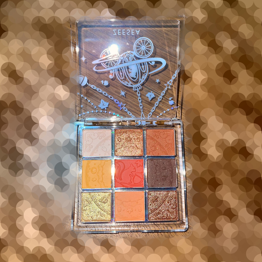 クォーツ 9色アイシャドウパレット(ドリームランドアイシャドウ)/ZEESEA/アイシャドウパレットを使ったクチコミ（1枚目）