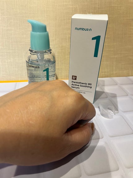 1番 ガルバニックパントテン酸スージングセラム/numbuzin/美容液を使ったクチコミ(3枚目)