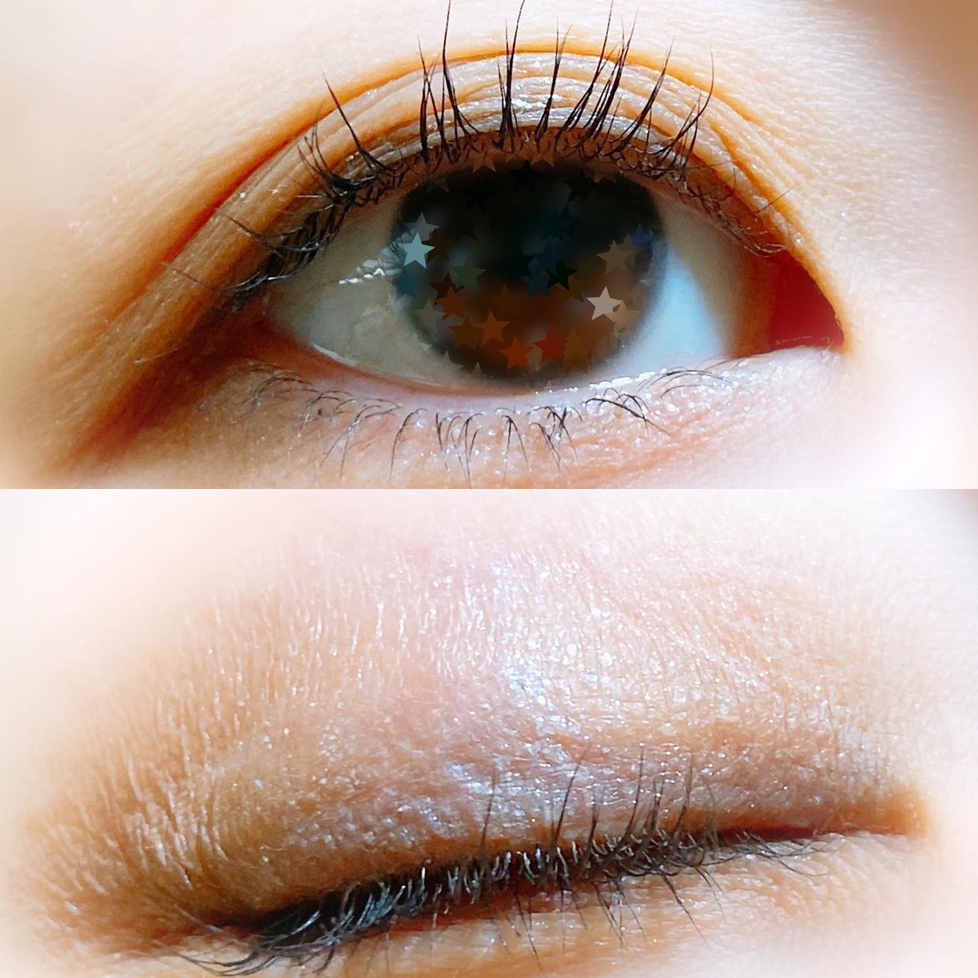 CHEER me COLOR アイシャドウ/セリア/アイシャドウパレットを使ったクチコミ(1枚目)