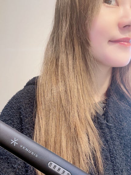 マイナスイオンストレートヘアアイロン VAS-8200E/VENUSiS/ストレートアイロンを使ったクチコミ(8枚目)