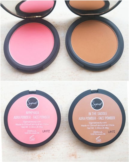 AURA POWDER-フェイスパウダー/Sigma Makeup(海外)/パウダーチークを使ったクチコミ(2枚目)