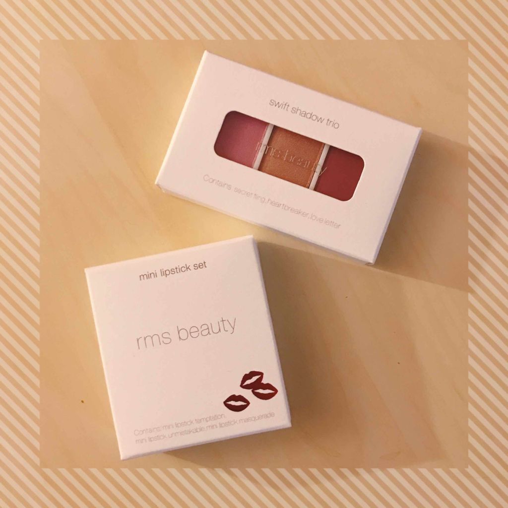 スウィフトシャドウトリオ/rms beauty/アイシャドウパレットを使ったクチコミ(1枚目)