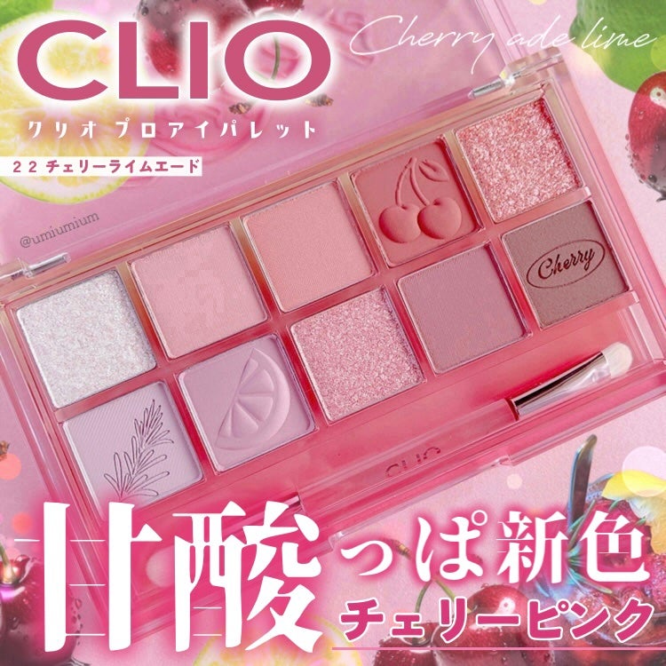 プロ アイ パレット/CLIO/アイシャドウパレットを使ったクチコミ(1枚目)