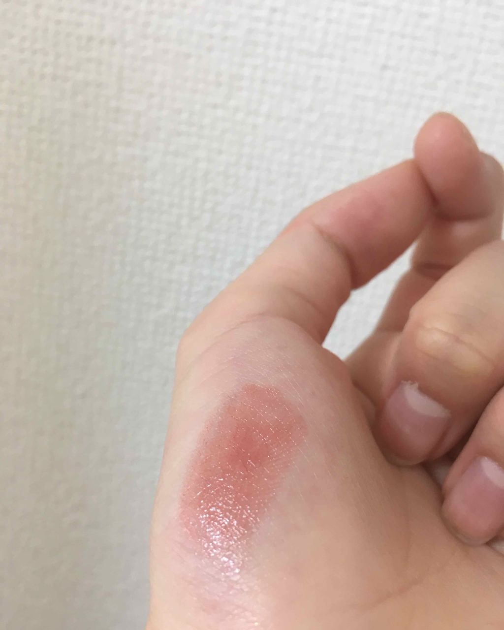 ラスティンググロスリップ/CEZANNE/口紅を使ったクチコミ（2枚目）