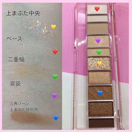 プレイカラー アイシャドウ/ETUDE/アイシャドウパレットを使ったクチコミ(2枚目)