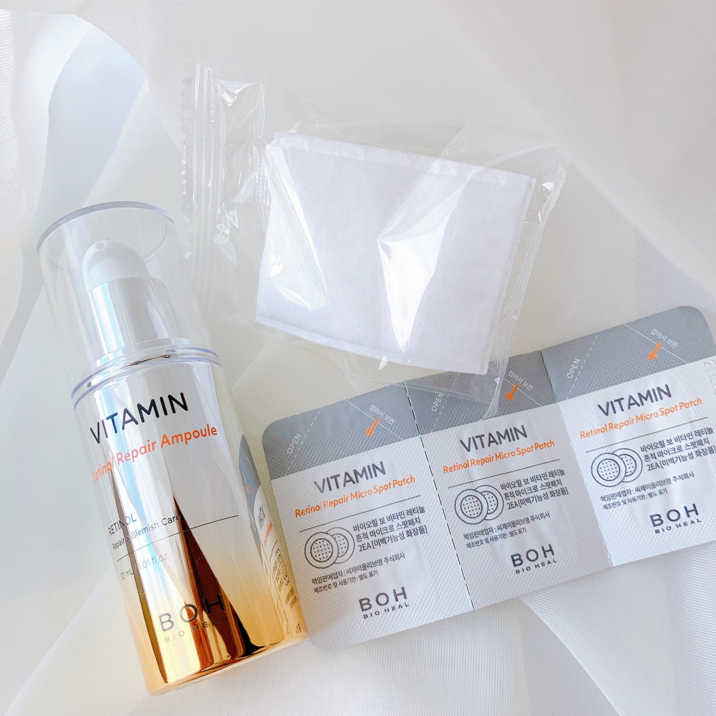 ビタミンレチノールリペアアンプル/BIOHEAL BOH/美容液を使ったクチコミ(3枚目)