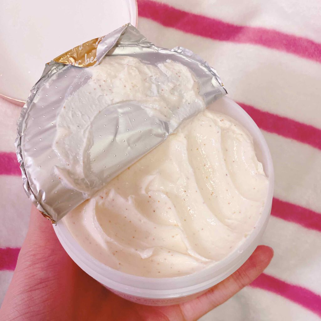 シア＆ククイ ピーリングボディクリーム/Laline/ボディスクラブを使ったクチコミ（2枚目）