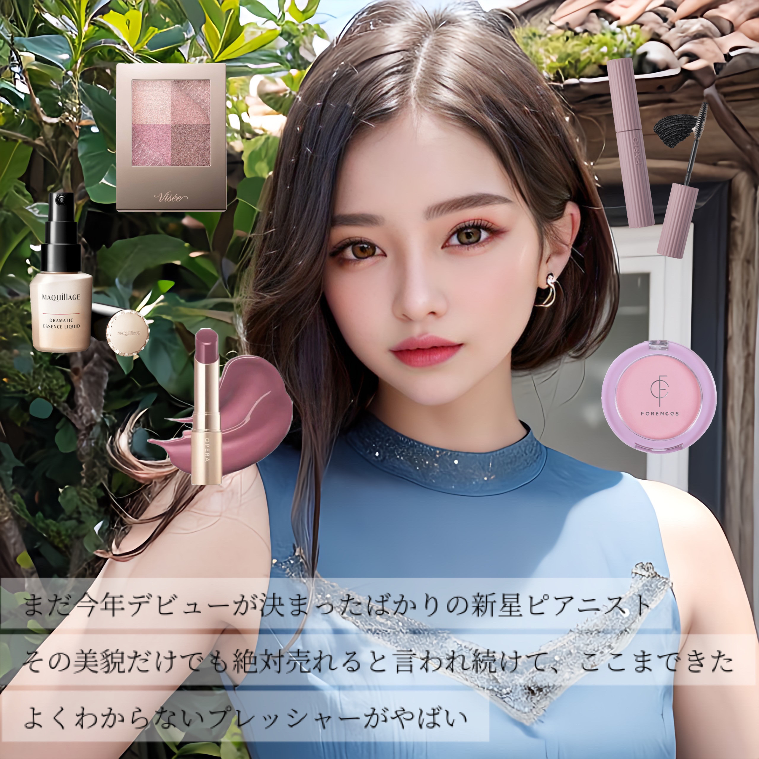 ピュアブラッシャー パフ付き 09 ティミッドゥ/フォレンコス/パウダーチークを使ったクチコミ（2枚目）