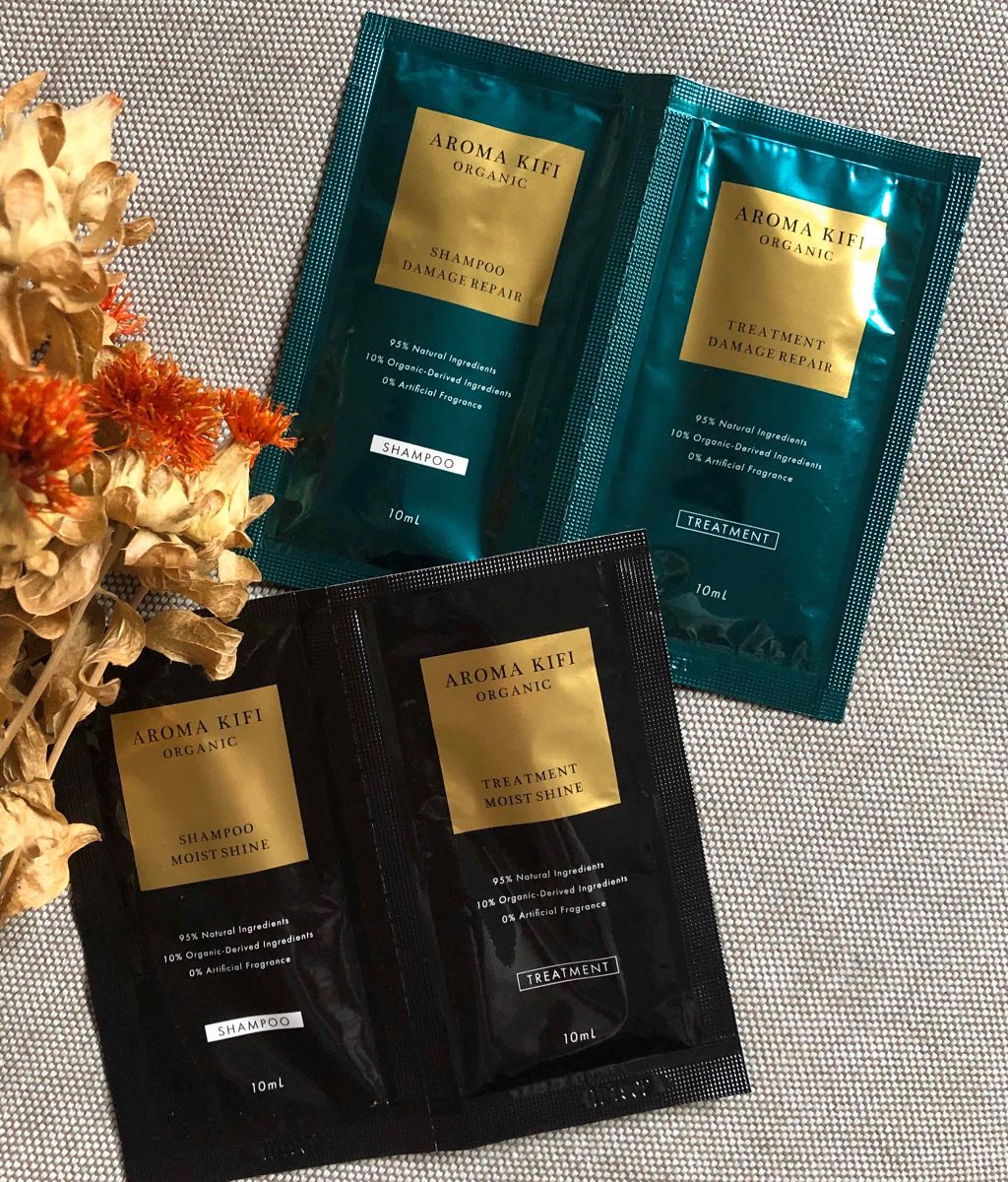 オーガニックシャンプー／トリートメント＜モイストシャイン＞/AROMA KIFI/シャンプー・コンディショナーを使ったクチコミ（1枚目）