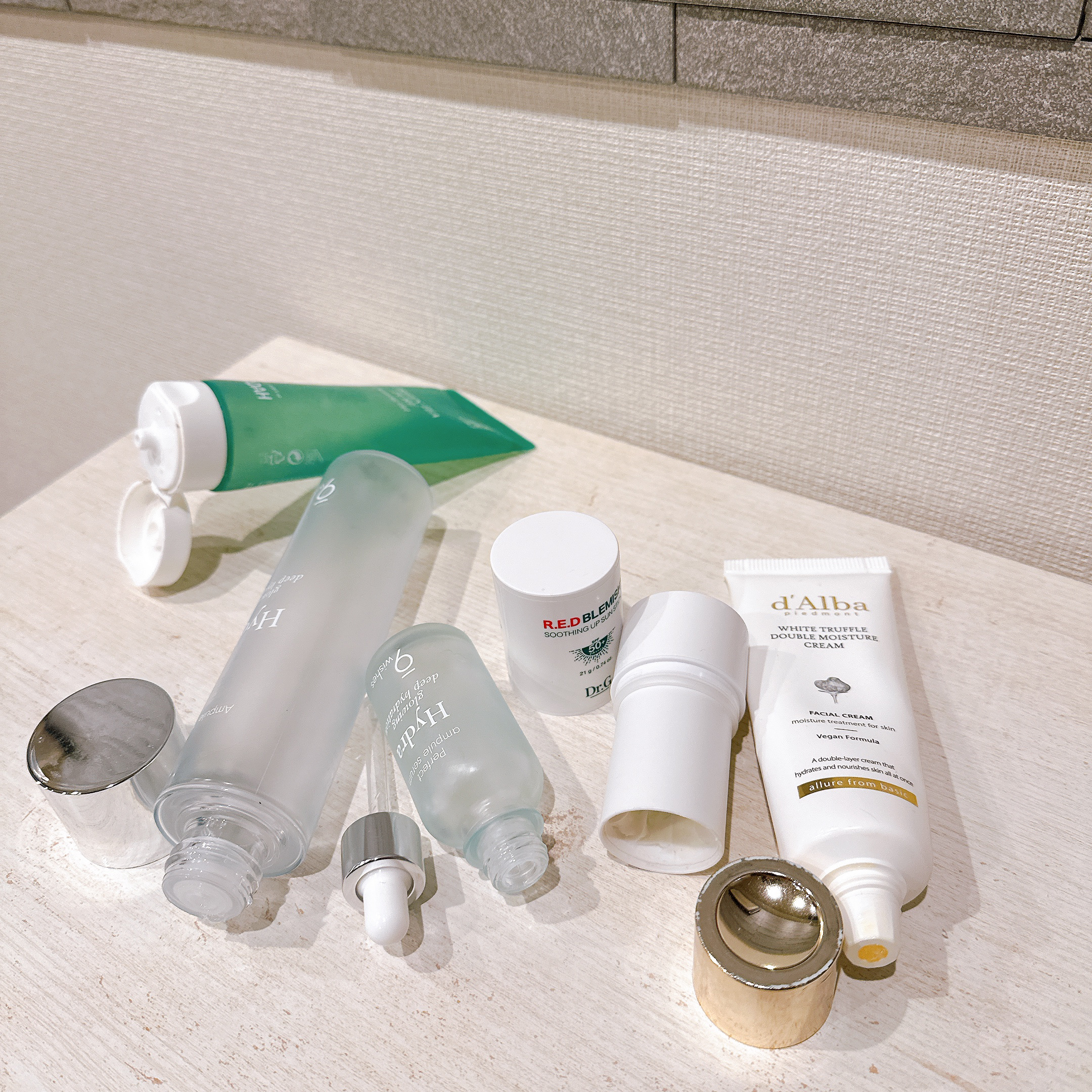 グリーンティーピュアクレンジングジェル/YADAH/クレンジングジェルを使ったクチコミ（2枚目）