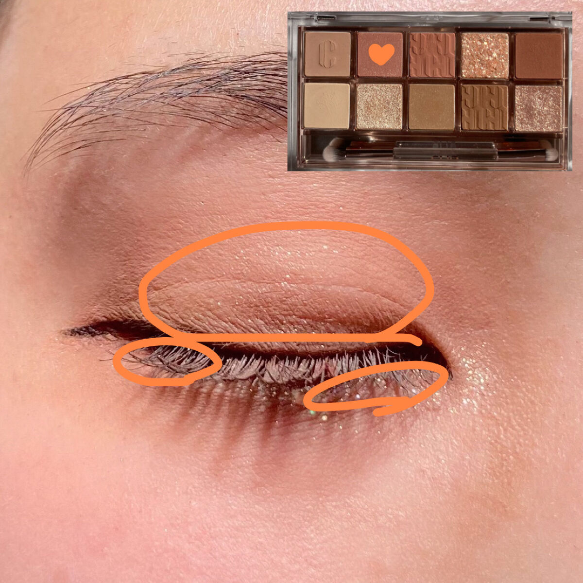 プロ アイ パレット/CLIO/アイシャドウパレットを使ったクチコミ（3枚目）