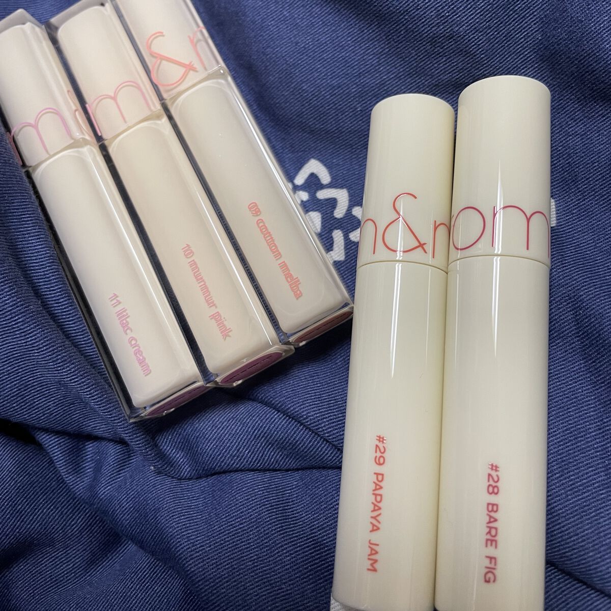 ジューシーラスティングティント/rom&nd/リップティントを使ったクチコミ（2枚目）