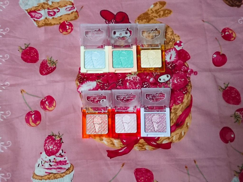 アイシャドウ/アイスクリームパーラー コスメティクス/単色アイシャドウを使ったクチコミ(2枚目)