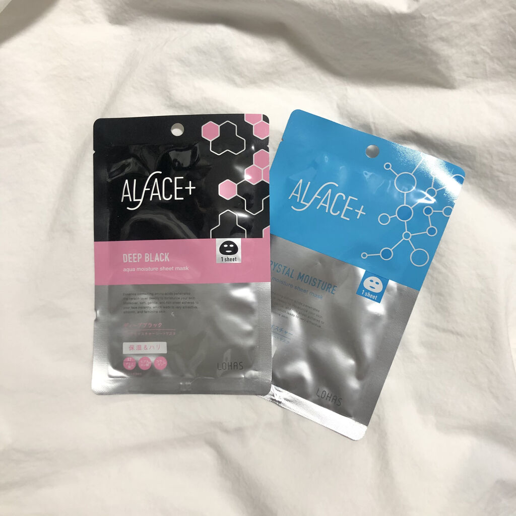 クリスタルモイスチャー アクアモイスチャー シートマスク/ALFACE+/シートマスク・パックを使ったクチコミ（1枚目）
