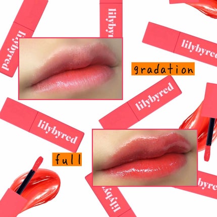 ブラッディライアー コーティングティント/lilybyred/リップティントを使ったクチコミ(4枚目)