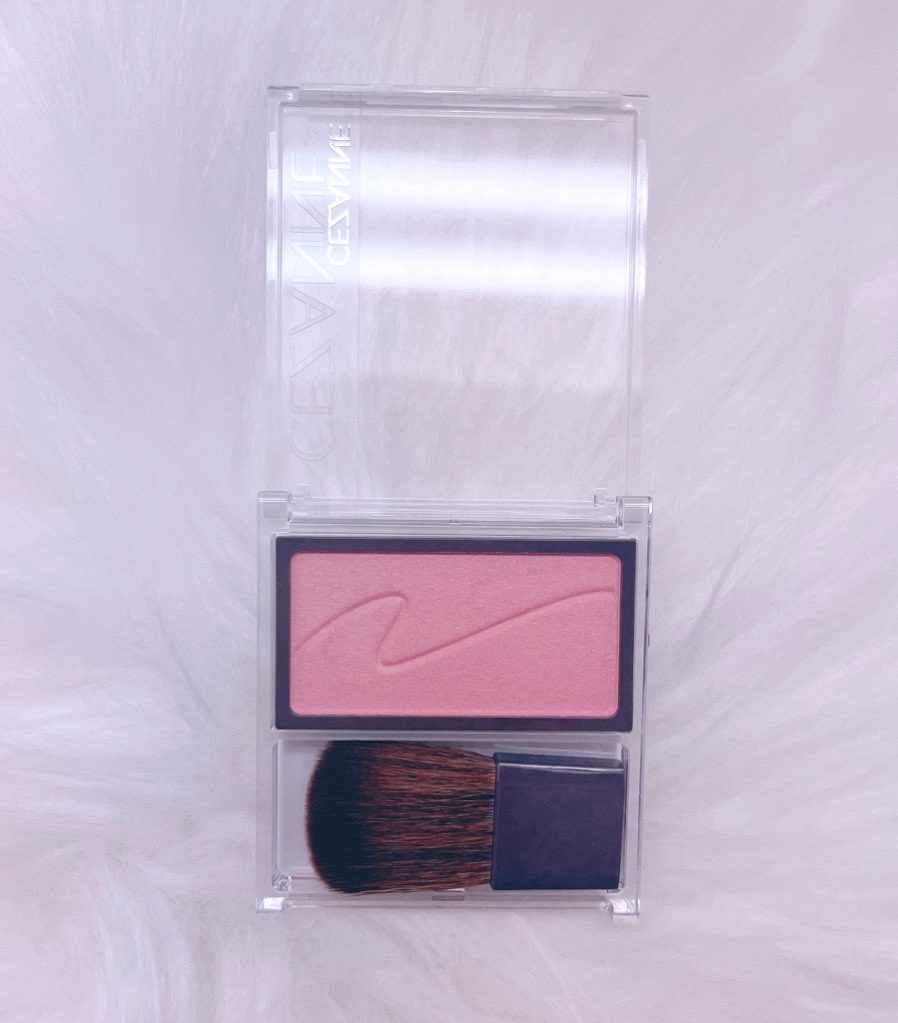 チークブラッシュ 04 ピュアピンク/CEZANNE/パウダーチークを使ったクチコミ（2枚目）