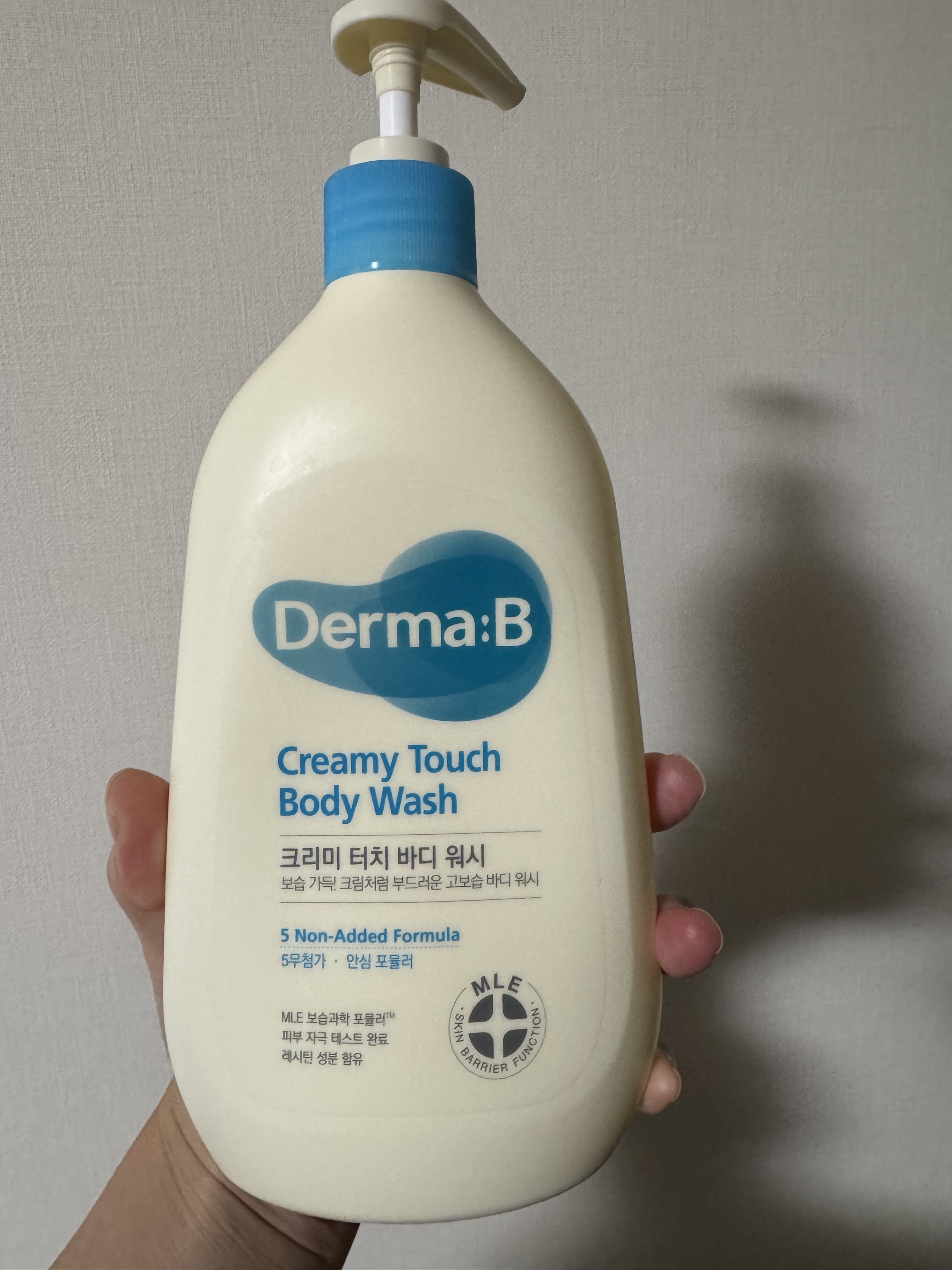 クリーミータッチボディウォッシュ/Derma:B/ボディソープを使ったクチコミ（1枚目）