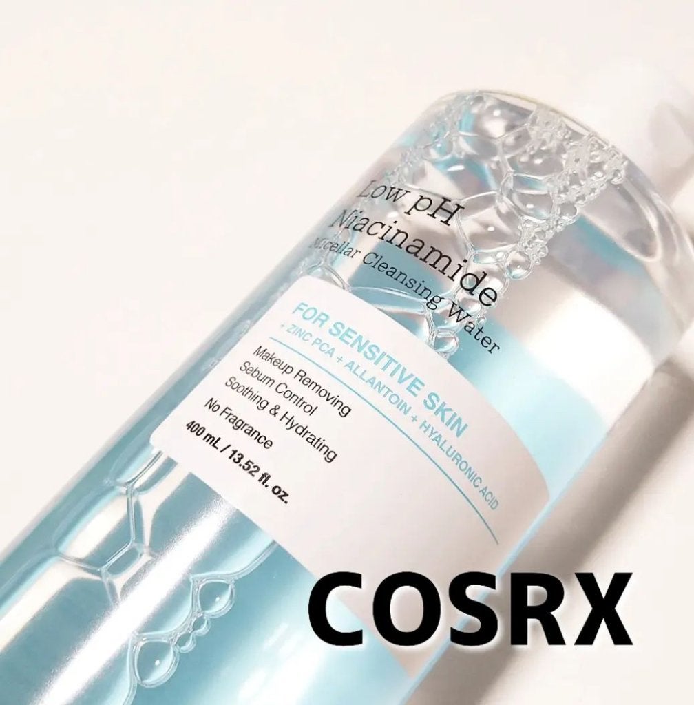 弱酸性 ナイアシンアミド ミセラークレンジングウォーター/COSRX/クレンジングウォーターを使ったクチコミ(1枚目)