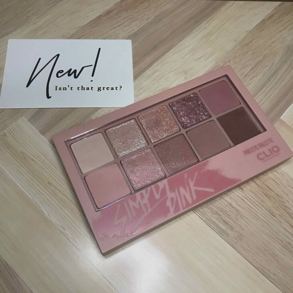 プロ アイ パレット/CLIO/アイシャドウパレットを使ったクチコミ(1枚目)