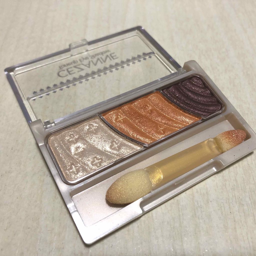 トーンアップアイシャドウ/CEZANNE/アイシャドウパレットを使ったクチコミ(1枚目)