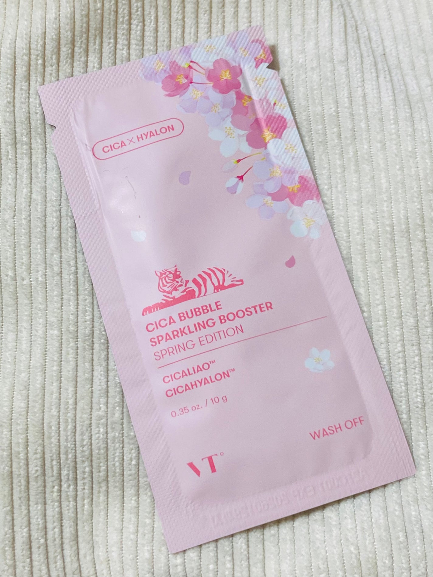 CICA バブルスパークリングブースター/VT/洗い流すパック・マスクを使ったクチコミ(1枚目)
