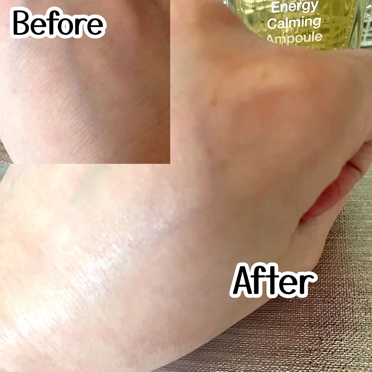 プロポリスエナジーカーミングアンプル/By Wishtrend/美容液を使ったクチコミ(5枚目)