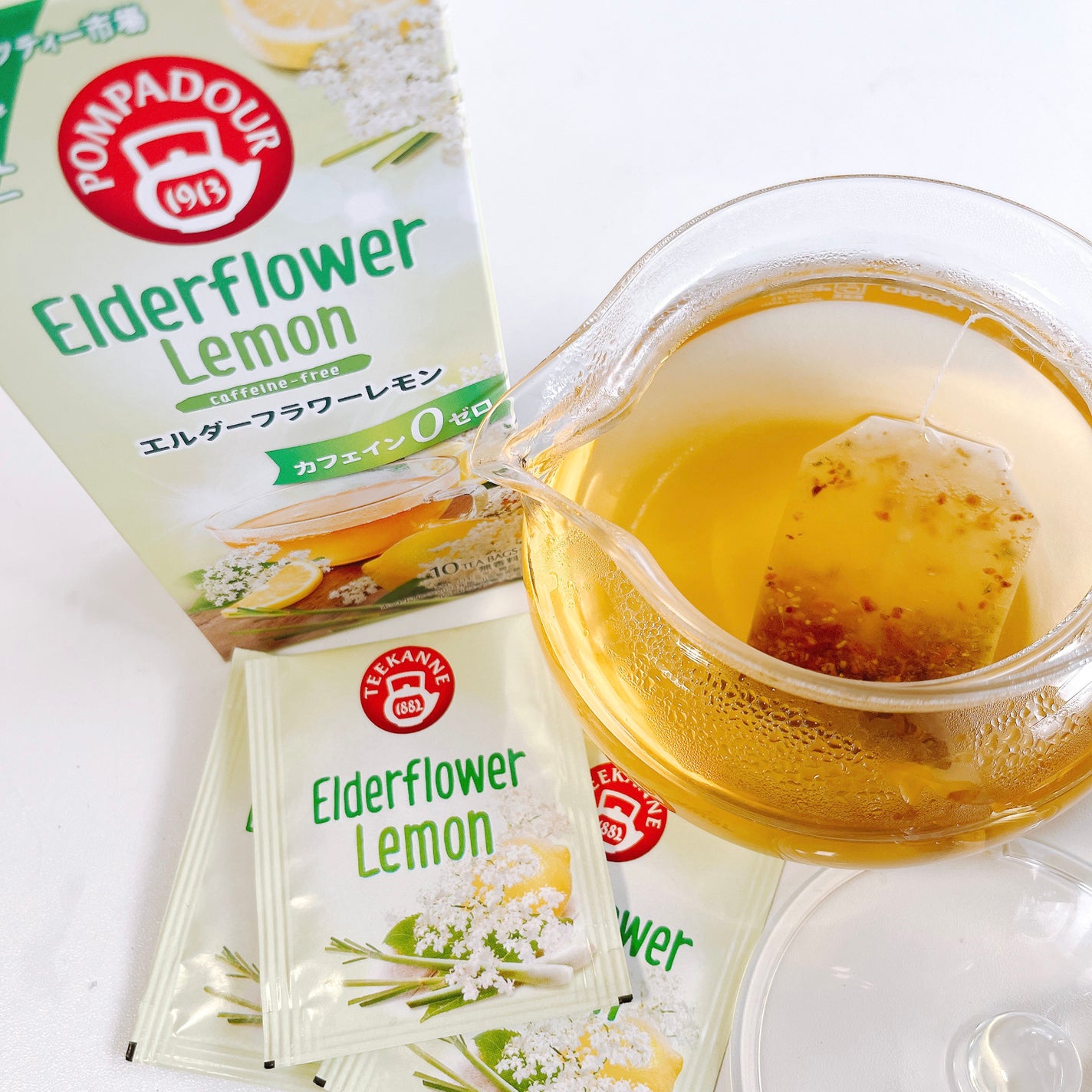 エルダーフラワーレモンハーブティー/ポンパドール/ドリンクを使ったクチコミ(1枚目)