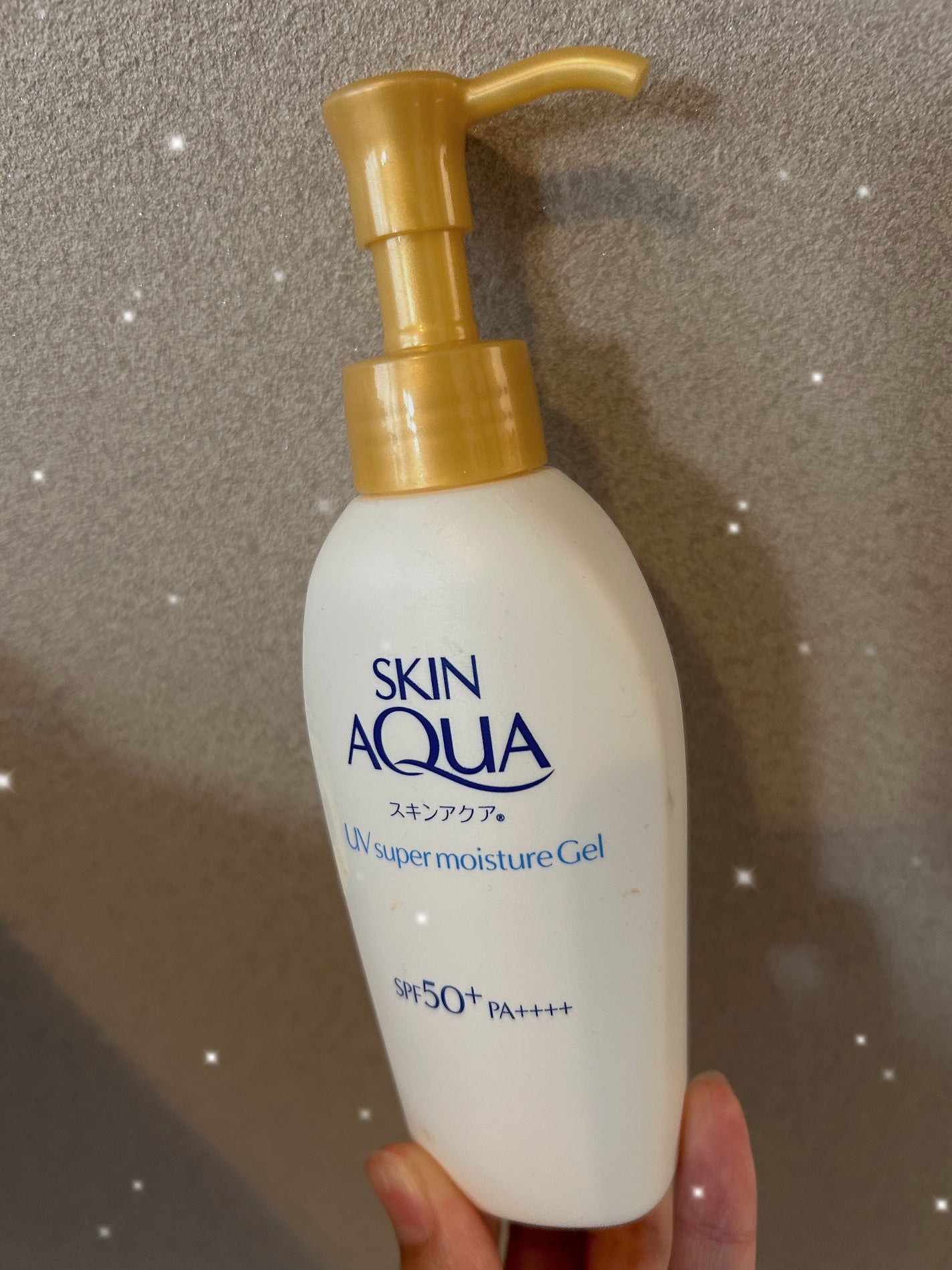 スキンアクア スーパーモイスチャージェル/スキンアクア/日焼け止めジェルを使ったクチコミ(1枚目)